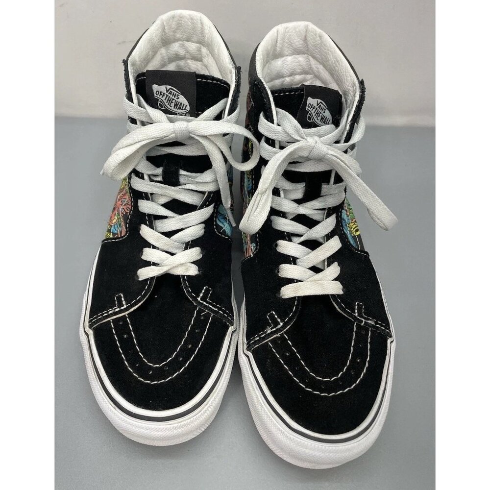 Vans Sk8-Hi Underwater Sneakers Shoes Reef Octopus Ocean Black Mens 8 Womens 9.5 - Picture 5 of 14